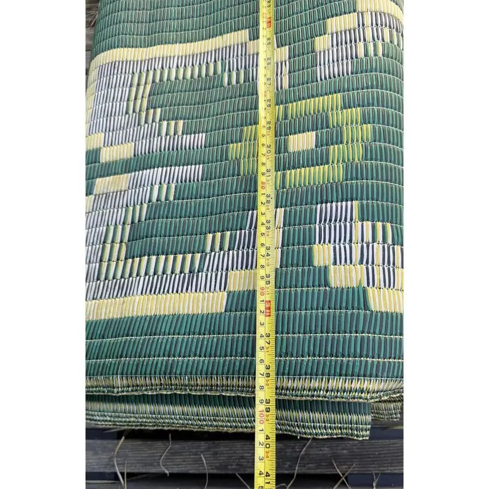 Fiji Tonga Samoa Plant Fibres Vintage Woven Floor Mat Unique Island Heirloom